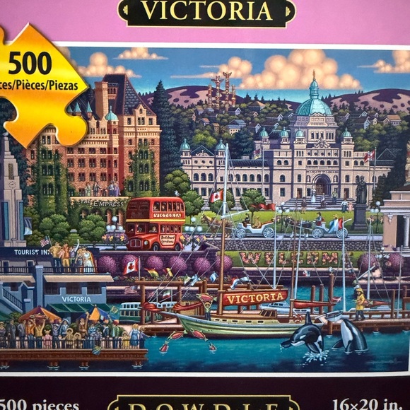 Dowdle Jigsaw Puzzle - Victoria - 500 Piece - Picture 2 of 7